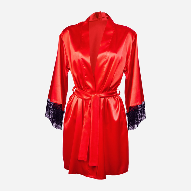 Халат жіночий DKaren Housecoat Adelaide XL Red (5903251397118) - зображення 1
