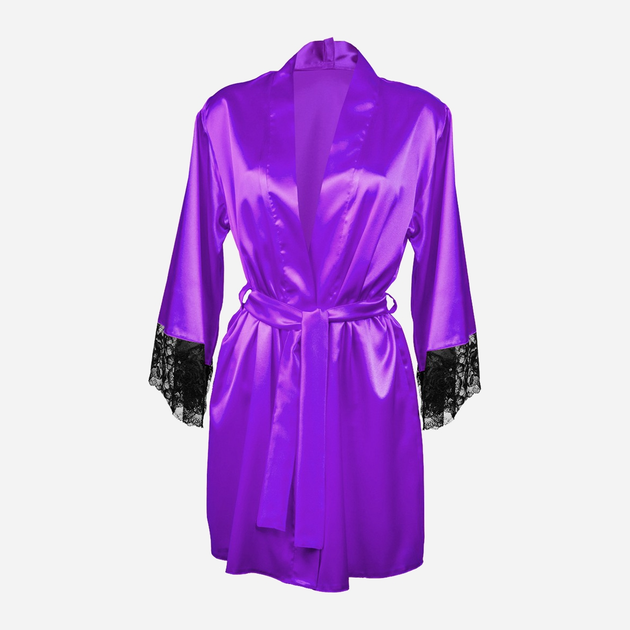 Podomka DKaren Housecoat Adelaide XS Violet (5903251397507) - obraz 1