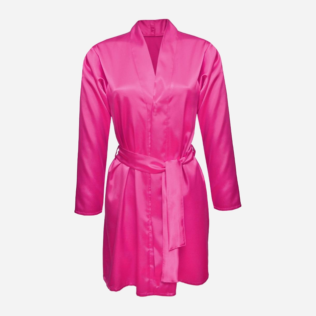 Podomka DKaren Housecoat Agnes 2 XS Dark Pink (5901780656515) - obraz 1