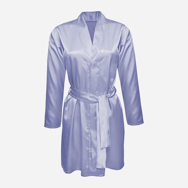 Халат жіночий DKaren Housecoat Agnes 2 XS Light Blue (5901780656638) - зображення 1