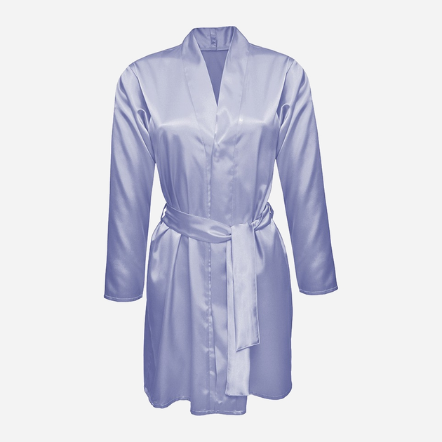 Халат жіночий DKaren Housecoat Agnes 2 XL Light Blue (5901780645588) - зображення 1