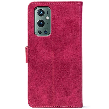 Чохол-книжка Crazy Horse Clasic для OnePlus 9 Pro Magenta (Front) (49929) - Фото 3 Чохол-книжка Crazy Horse Clasic для OnePlus 9 Pro Magenta (Front) (49929) - зображення 3