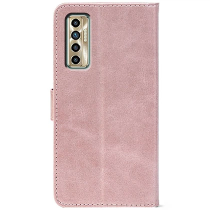 Чохол-книжка Crazy Horse Clasic для Tecno Camon 17P Rose Gold (Front) (49692) - изображение 3
