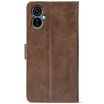 Чохол-книжка Crazy Horse Clasic для Tecno Camon 19 Neo Brown (Front) (49704) - изображение 3