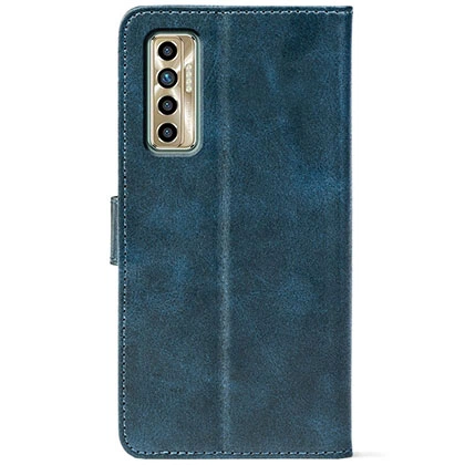 Чохол-книжка Crazy Horse Clasic для Tecno Camon 17P Dark Blue (Front) (49686) - Фото 3 Чохол-книжка Crazy Horse Clasic для Tecno Camon 17P Dark Blue (Front) (49686) - изображение 3