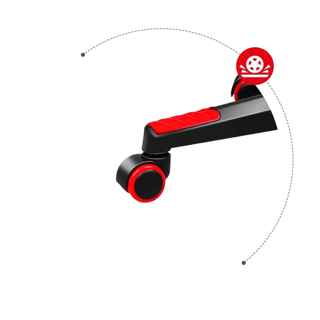 Компютерне геймерське крісло HUZARO Force 2.5 RED тканина - зображення 6