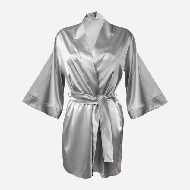 Podomka DKaren Housecoat Avery M Silver (5903251432284) - obraz 2