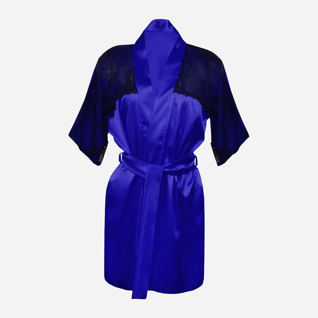 Халат жіночий DKaren Housecoat Barbara XS Blue (5903251396173) - зображення 1