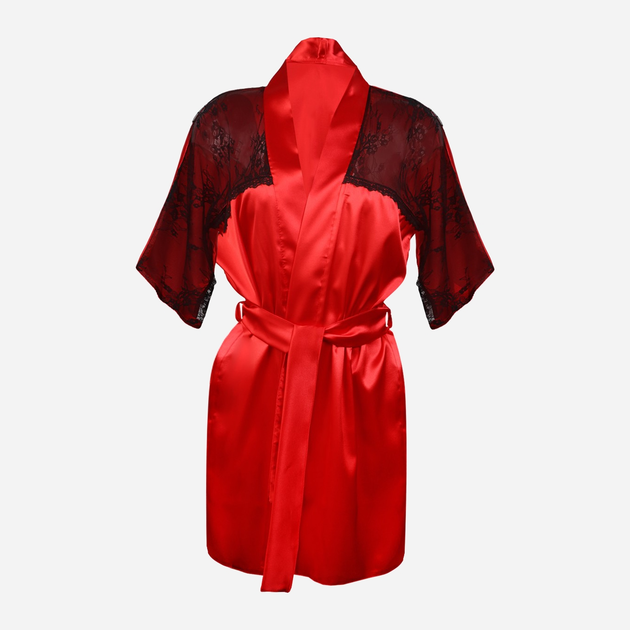 Халат жіночий DKaren Housecoat Barbara 2XL Red (5903251395626) - зображення 1