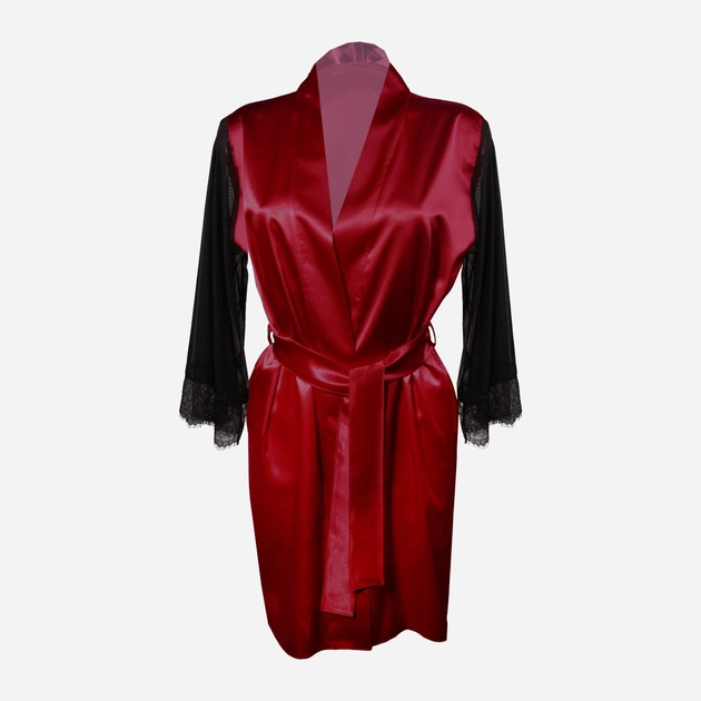 Podomka DKaren Housecoat Bonnie 2XL Crimson (5903251384248) - obraz 1