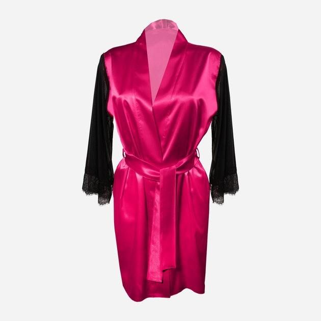 Podomka DKaren Housecoat Bonnie S Dark Pink (5903251384989) - obraz 1