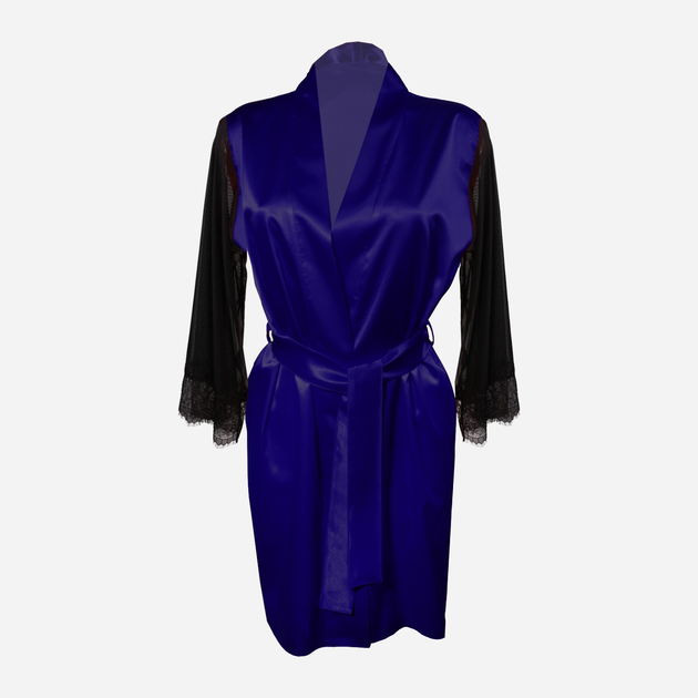 Халат жіночий DKaren Housecoat Bonnie L Navy Blue (5903251384163) - зображення 1