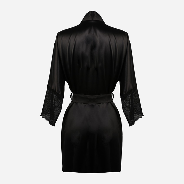 Халат жіночий DKaren Housecoat Clarisse XL Black (5903251394599) - зображення 2