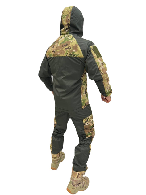 Зимовий тактичний (військовий) водовідштовхувальний костюм XL з флісовою підкладкою (51131-XL) - зображення 2