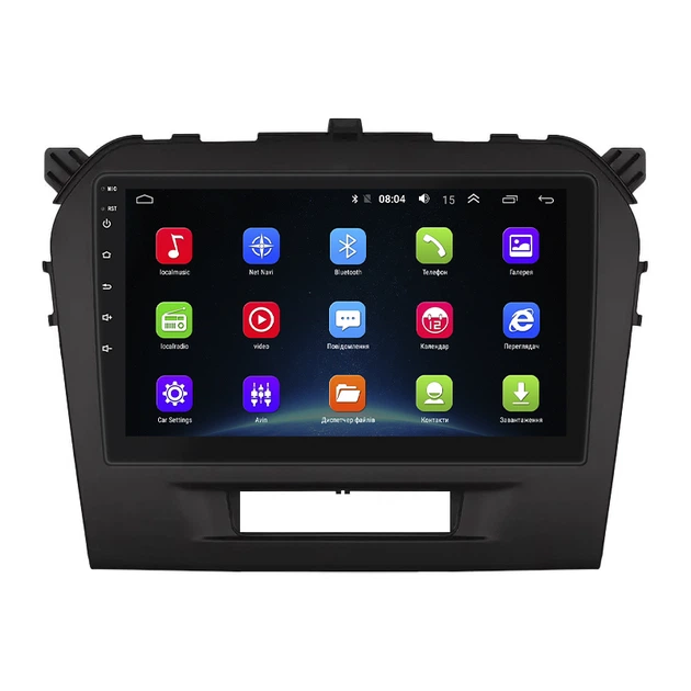 Штатная магнитола Lesko для Suzuki Vitara II 2014-2019 экран 9" 2/32Gb Wi-Fi GPS Base Витара - зображення 2