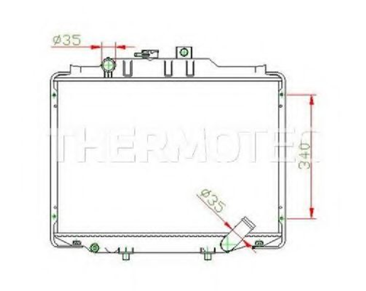 Радіатор Thermotec (D70505TT) - зображення 1