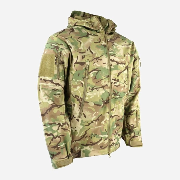 Куртка тактична Kombat UK Patriot Soft Shell Jacket XL Мультикам (kb-pssj-btp-xl) - зображення 1