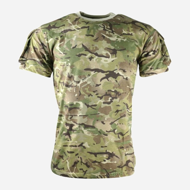 Тактическая футболка Kombat UK TACTICAL T-SHIRT M Мультикам (kb-tts-btp-m) - изображение 1