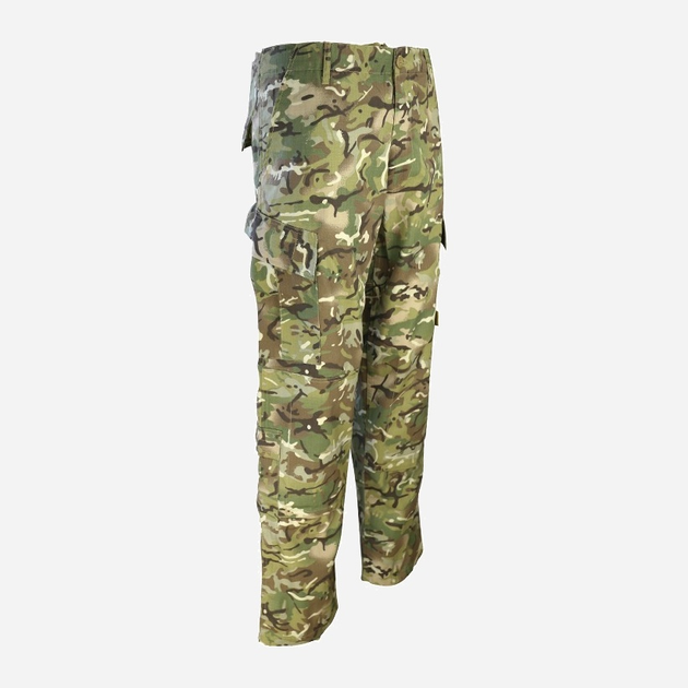 Тактические штаны Kombat UK ACU Trousers XL Мультикам Черные (kb-acut-btpbl-xl) - изображение 1