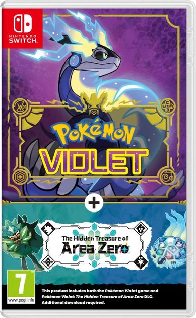Gra Nintendo Switch Pokémon Violet + Area Zero DLC (kartridż) (0045496511098) - obraz 1