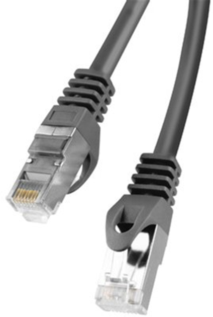 Patchcord Lanberg Cat.6 FTP RJ-45 5 m (PCF6-10CC-0500-BK) - obraz 1