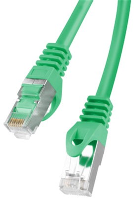 Patchcord Lanberg Cat.6 FTP RJ-45 0.5 m (PCF6-10CC-0050-G) - obraz 1