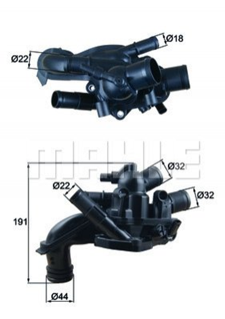 Термостат MAHLE (TM46105) - изображение 1