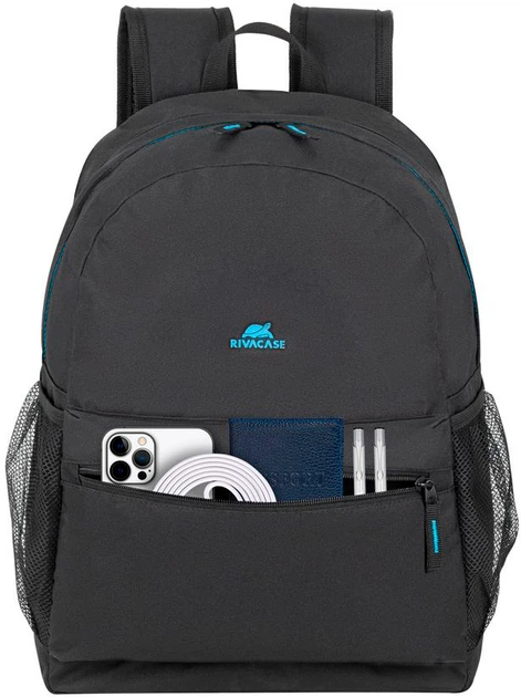 Torba na laptopa RIVACASE Gremio 5563 13.3" Czarny - obraz 13