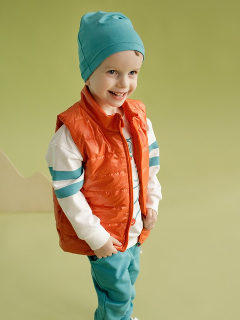 Жилет демісезонний дитячий Pinokio Orange Flip 92 см Orange (5901033307812) - зображення 2