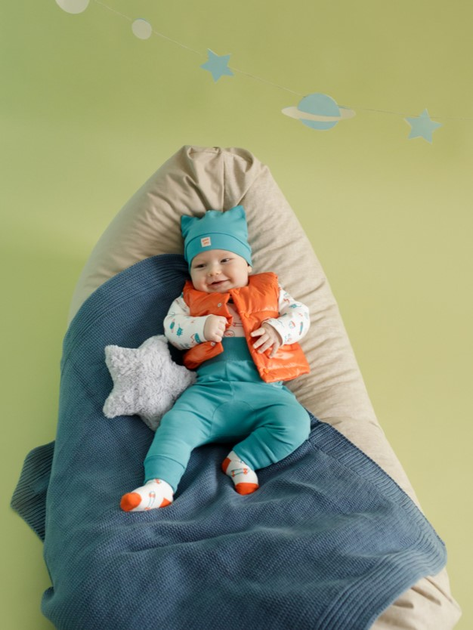 Spodnie dresowe dziecięce Pinokio Orange Flip 116 cm Turquoise (5901033308000) - obraz 2