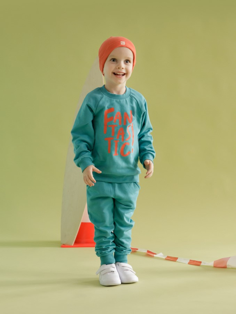 Спортивні штани дитячі Pinokio Orange Flip 116 см Turquoise (5901033308581) - зображення 2