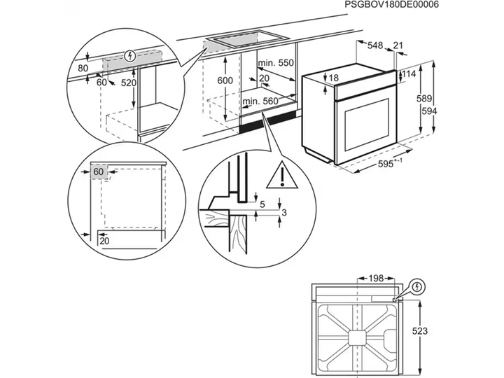 Духовой шкаф Electrolux - EOC8P39WZ - изображение 8