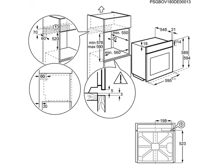 Духовой шкаф Electrolux - EOC8P39WZ - изображение 9