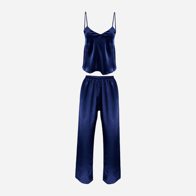 Piżama (podkoszulek + spodnie) DKaren Set Iga M Navy Blue (5901780629564) - obraz 1