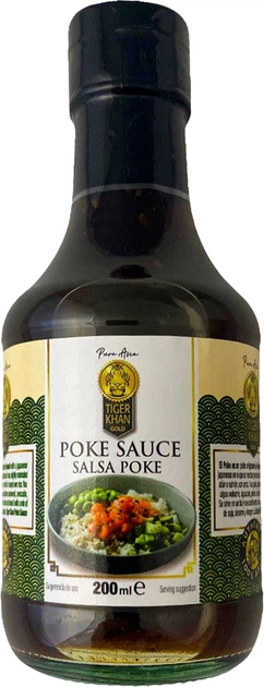 Соус соєвий для Поке Tiger Khan Poke Sauce 200 мл (8436042307302 ...