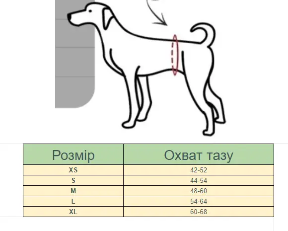 Трусы гигиенические для течки у собак Черный S - изображение 3