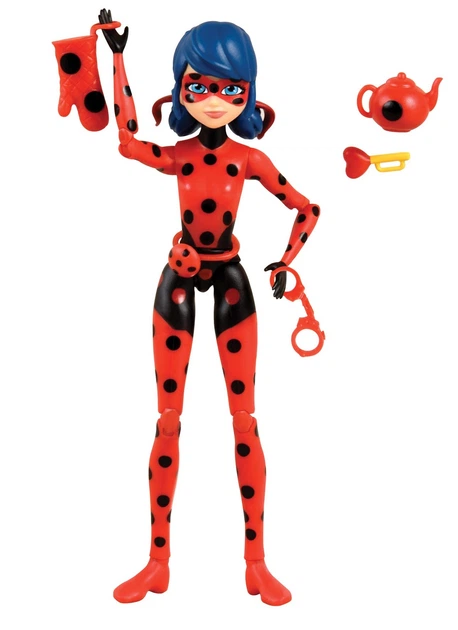 Lalka Playmates Miraculous: biedronka i Czarny Kot Lucky Charms 16 cm (43377504078) - obraz 4