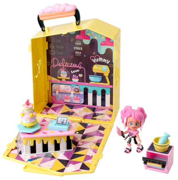 Lalka Magic box Kookyloos S Tiffany's PopUp Bakery PlaySet 20.6 cm (8431618018170) - obraz 2