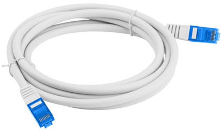 Patchcord Lanberg CAT.6a SFTP 2 m Szary (PCF6A-10CC-0150-S) - obraz 3
