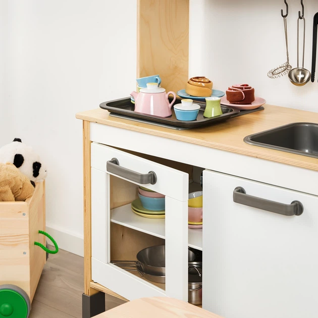 Іграшковий чайний сервіз, 3 шт. IKEA DUKTIG 204.999.89 - Фото 4 Іграшковий чайний сервіз, 3 шт. IKEA DUKTIG 204.999.89 - изображение 4