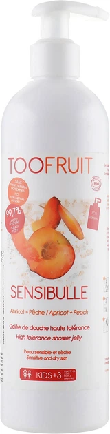 Гель для душа "Персик и абрикос" Toofruit Sensibulle Shower Jelly 400ml (25ml, 200ml, 400ml) (691171-946564-2) - Фото 1 Гель для душа "Персик и абрикос" Toofruit Sensibulle Shower Jelly 400ml (25ml, 200ml, 400ml) (691171-946564-2) - изображение 1