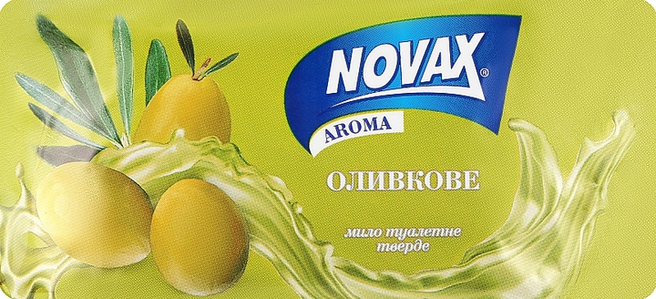 Твердое туалетное мыло "Оливковое" - Novax Aroma 5x70g (994590-1450989 ...