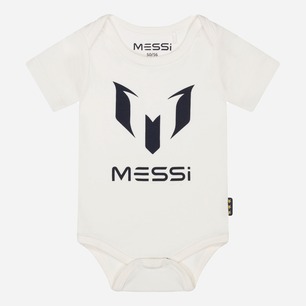 Body niemowlęce Messi S49301-2 86-92 cm Białe (8720815172038) - obraz 1