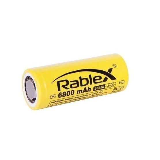 Аккумулятор литий-ионный Rablex 26650 6800mAh Li-ion 3.7V – фото ...