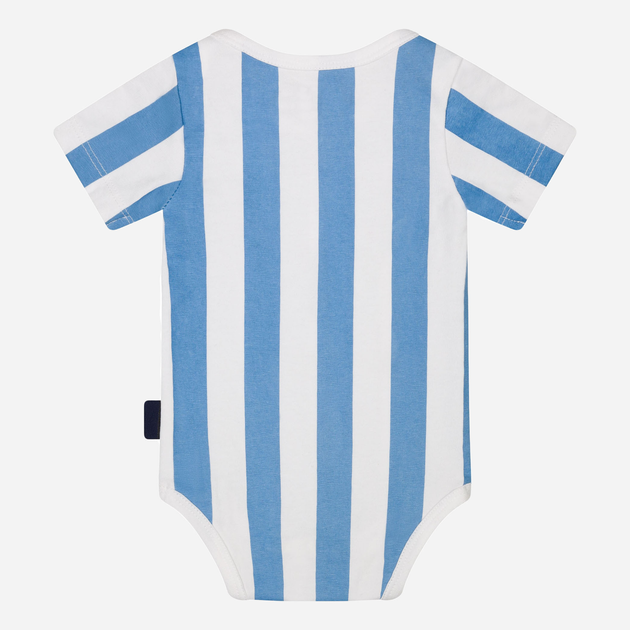 Body niemowlęce Messi S49305-2 62-68 cm Jasnoniebieski/Biały (8720815172175) - obraz 2