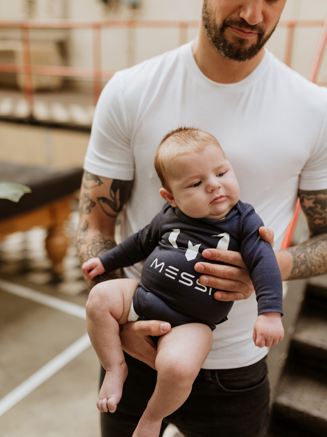 Дитяче боді для хлопчика Messi S49304-2 86-92 см Navy (8720815172151) - зображення 4