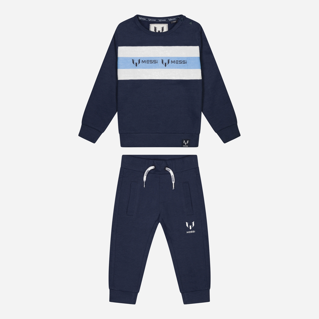 Комплект (світшот + штани) дитячий Messi S49312-2 86-92 см Navy (8720815172564) - зображення 1
