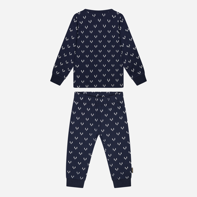 Піжама (штани + світшот) дитяча Messi S49310-2 122-128 см White/Navy (8720815172458) - зображення 2