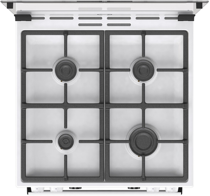 Kuchenka gazowa z piekarnikiem elektrycznym Gorenje (GKS6C70WF) - obraz 5