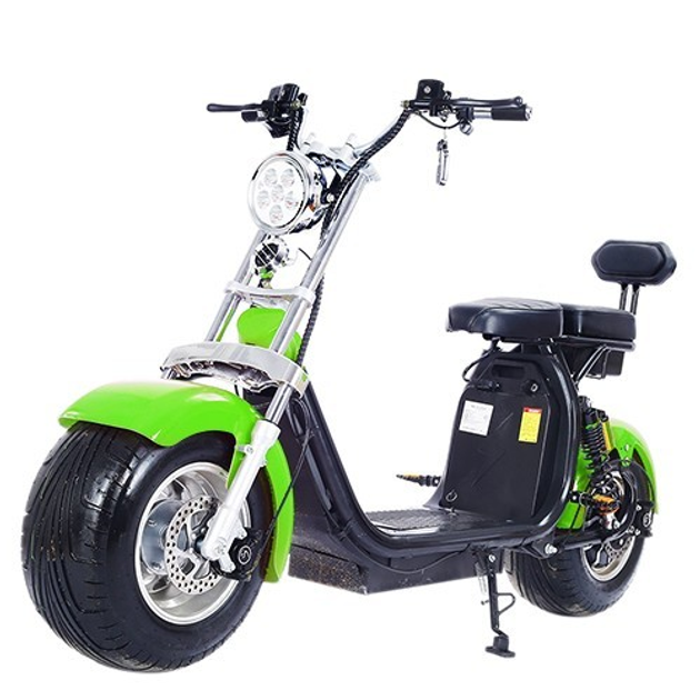 ROZETKA | Электроскутер Citycoco Long 1500W, 60V12Ah, Green r804d ...